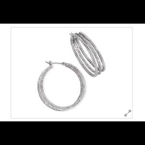 Classic hoop earrings